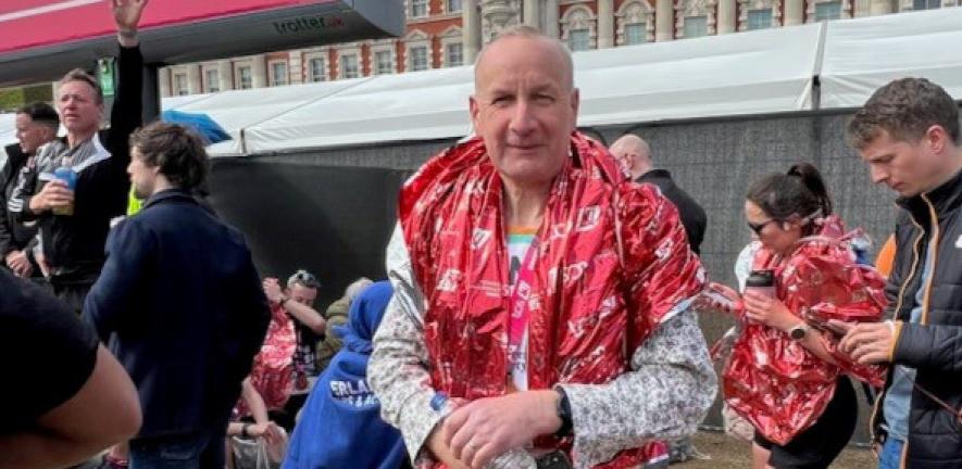 James Ran James runs London Marathon | Department of Chemistry Internal Pages